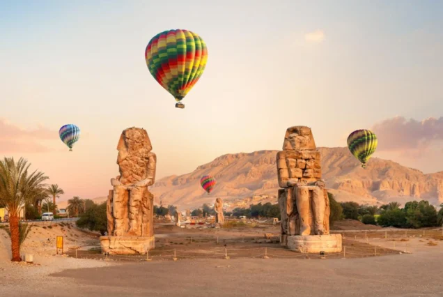 Amazing Luxor Hot Air Balloon Ride